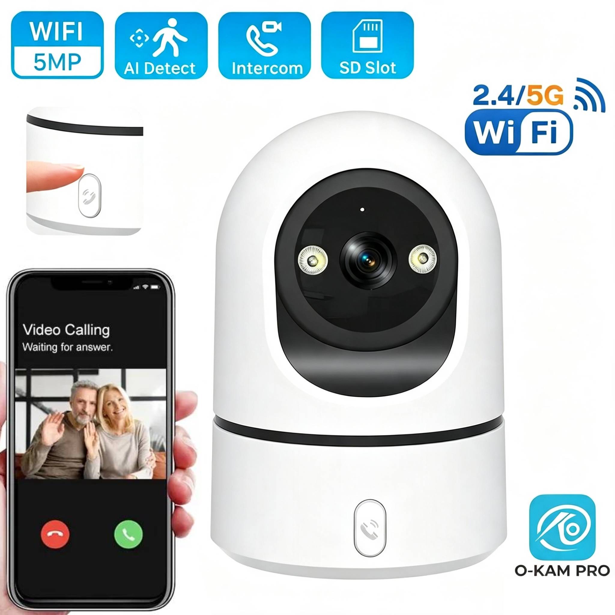 Eufy Camera E220 - 2.4G/5G WiFi İç Mekan Bebek Monitörü