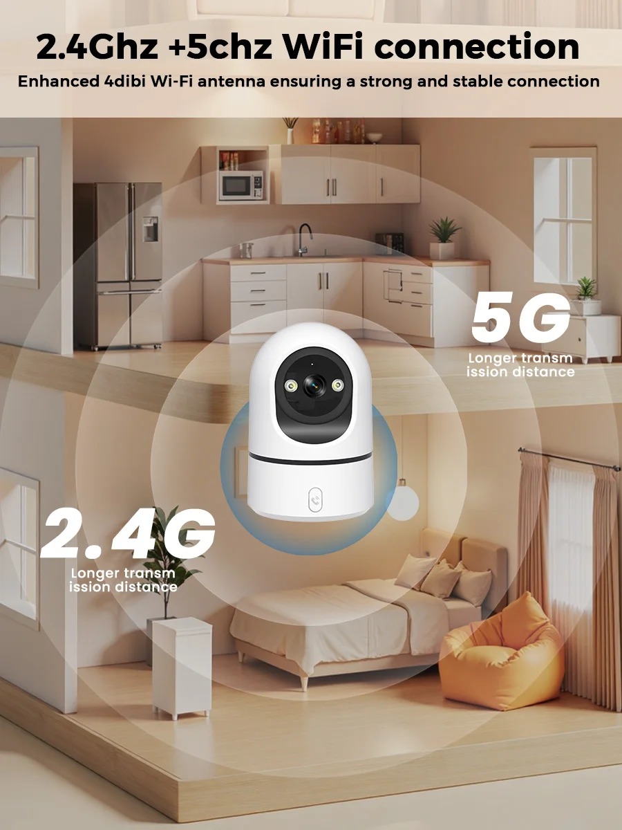 2.4G/5G WiFi İç Mekan Bebek Mo - Eufy Camera E220 incelemesi ve fiyatı