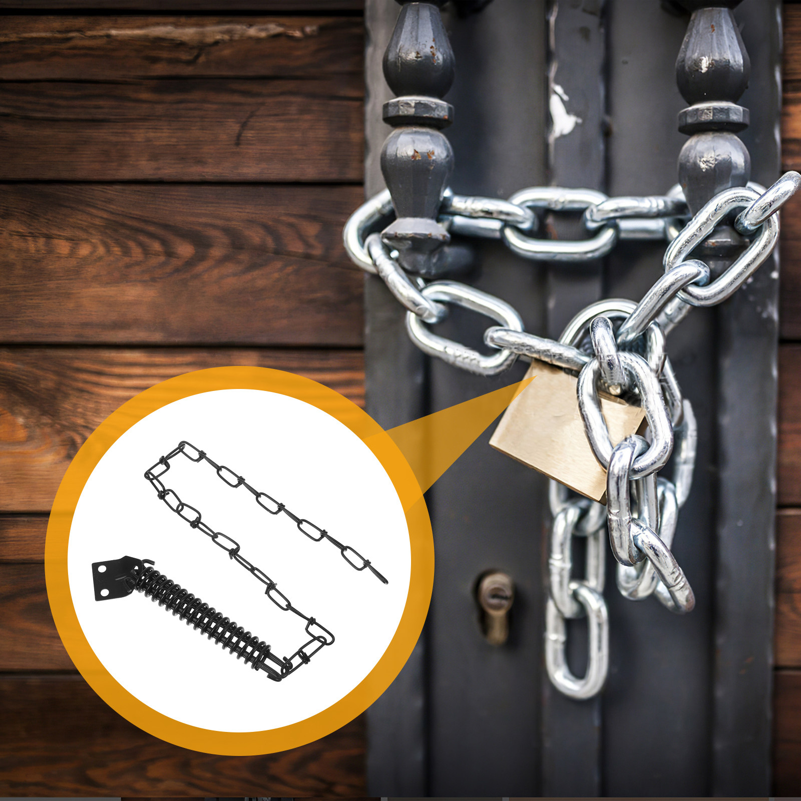1 Takım Kapı Kilidi Zinciri, A - Security Chain Door incelemesi ve fiyatı
